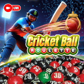 Cricket Ball Roulette 22win live casino game